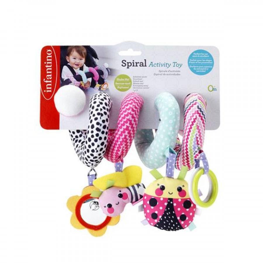 INFANTINO Играчка за количка Spiral pink 22115260