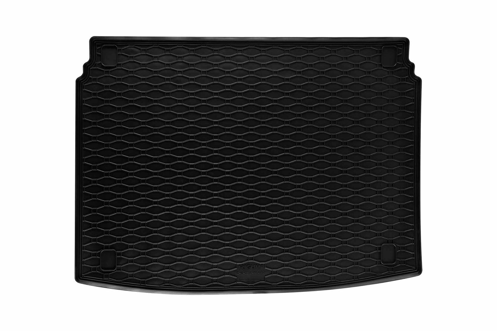 RIGUM Гумена Патосница за багажник за Kia Ceed хечбек по 2018 г., во  долна положба на багажникот