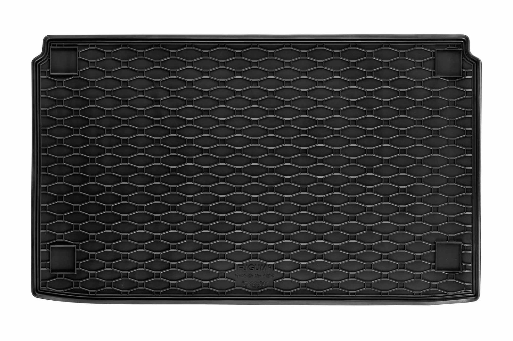 RIGUM Гумена Патосница за багажник за Hyundai i20 хечбек по 2020 г., во  горна положба на багажникот