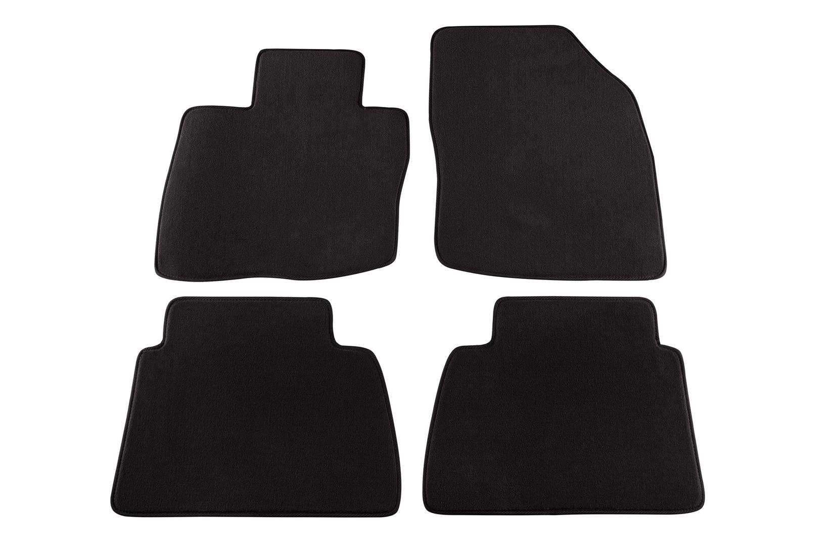 PETEX Платнени патосници за Honda Civic 5 врати со мали задни патосници 1/2006-1/2012 4 делови црни (KL04) Style материјал