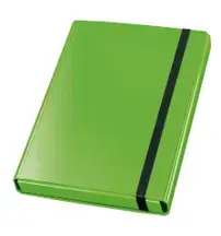 Папка картон со ластик A4 4cm (5 различни бои)