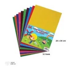 Хартија крафт А4 10 бои 1285 10/1