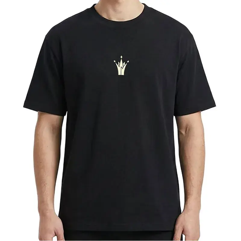 Машка маица „364 степени" со круна на Никола Јокиќ, црна