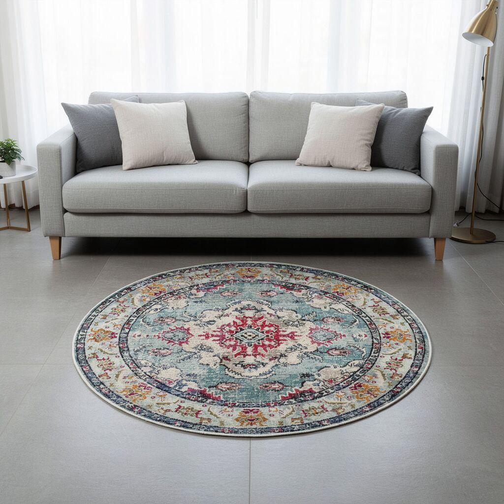 Conceptum Hypnose Тепих, 120x120cm, Тиркиз