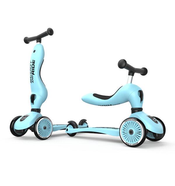 SCOOT AND RIDE Тротинет Highwaykick 1 Push And Go Wildberry,Син