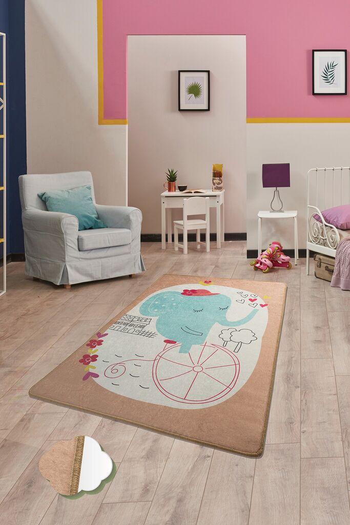 Conceptum Hypnose Carpet Elephants Bike, 140x190cm, беж