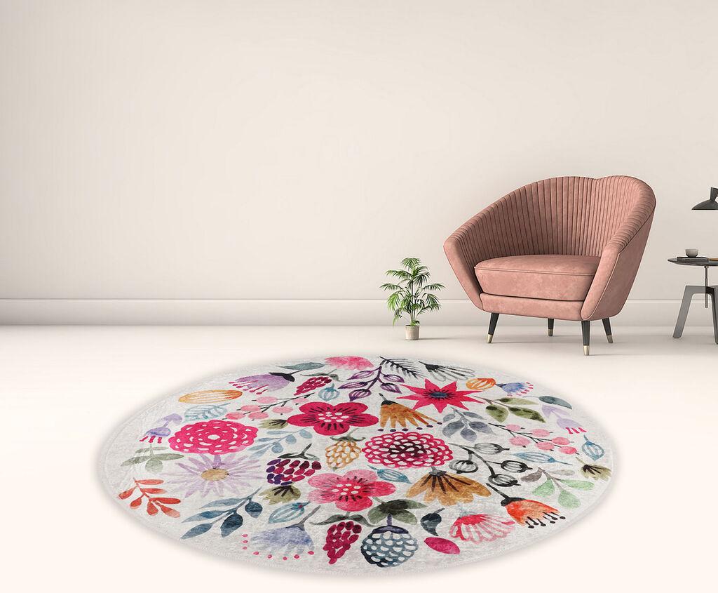 Дренажа за теписи Conceptum Hypnose, O200cm, Шарена