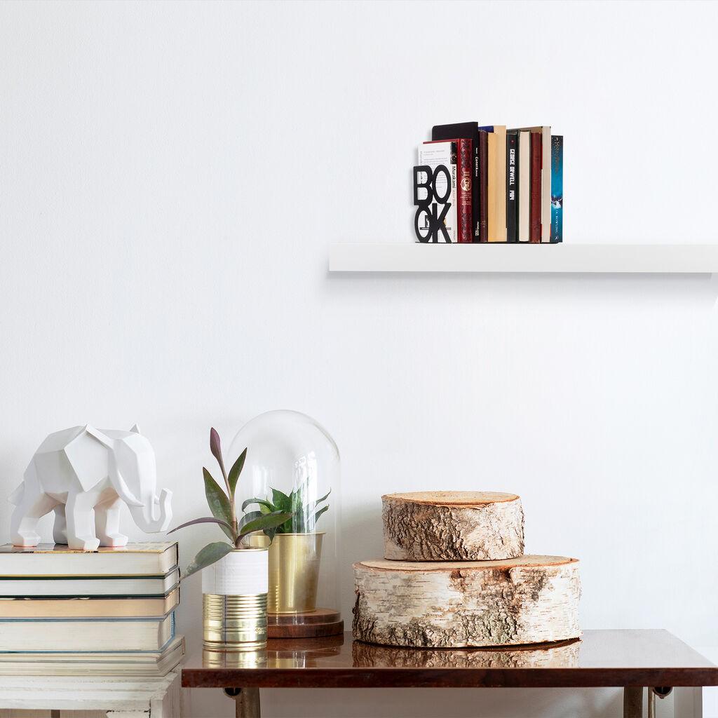 Држач за книги Aberto Design 9, 13,5x13x14 см, црн