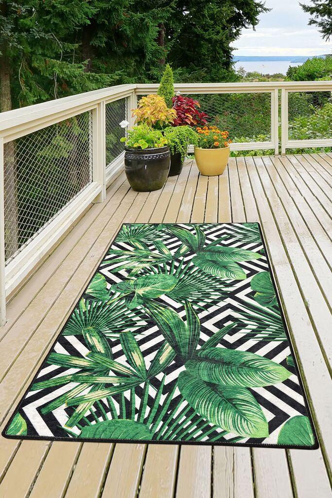 Conceptum Hypnose Carpet Tropic, 80x200cm, зелен