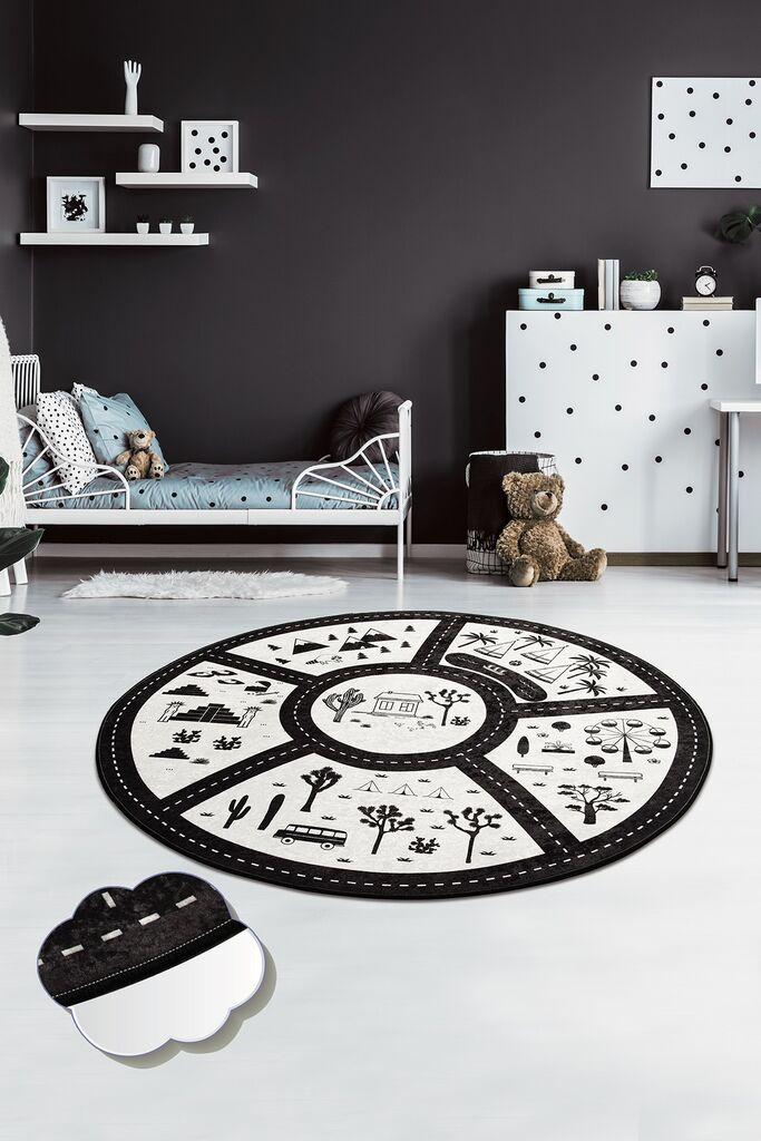 Conceptum Hypnose Carpet Black City, O140cm, Шарена