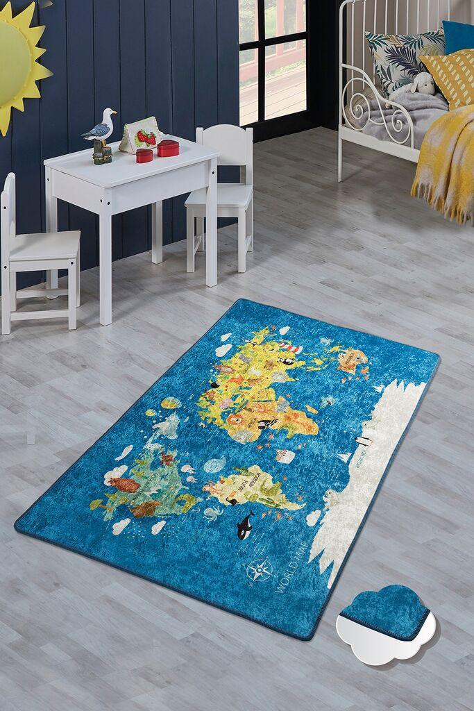 Conceptum Hypnose Carpet World Map, 100x160cm, Шарена