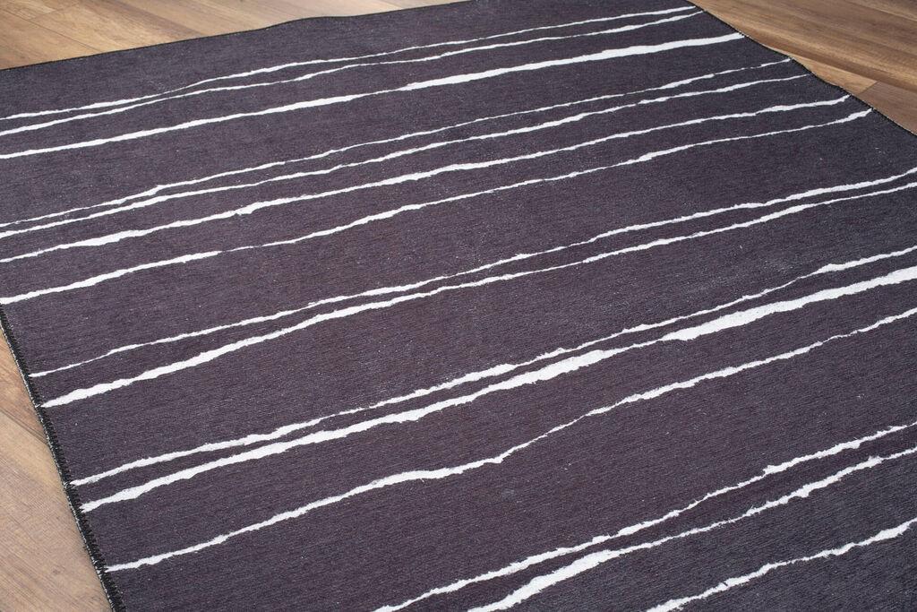 Conceptum Hypnose тепих Ada Gonul Chenille 290, 75x150cm, црна