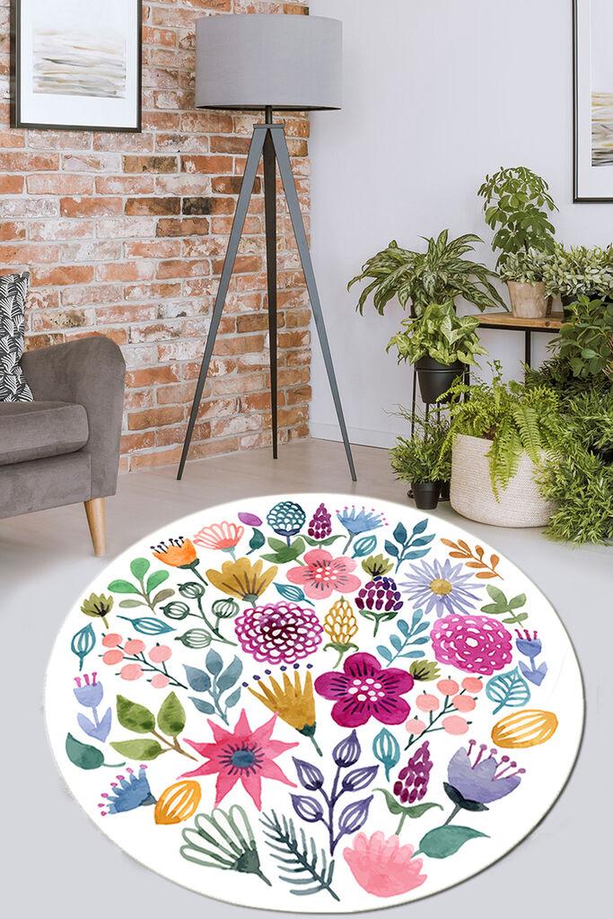 Дренажа за теписи Conceptum Hypnose, O100cm, Шарена