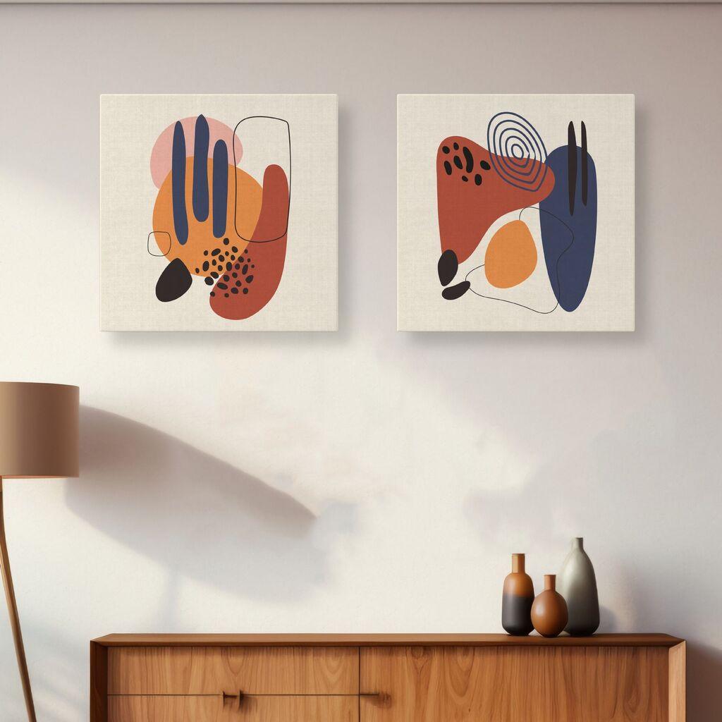 Слика Wallity ASR_CNVS25-4, 30x30 см, 2 дела