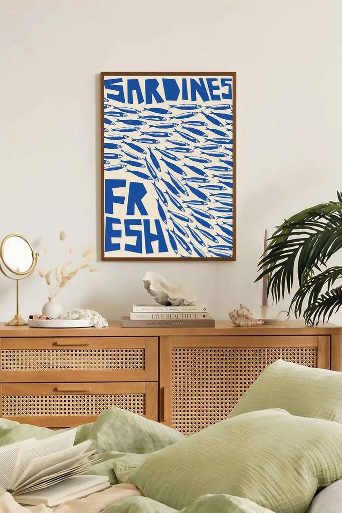 Врамена слика Wallity Lmnmdlkahve12, 33x48 см