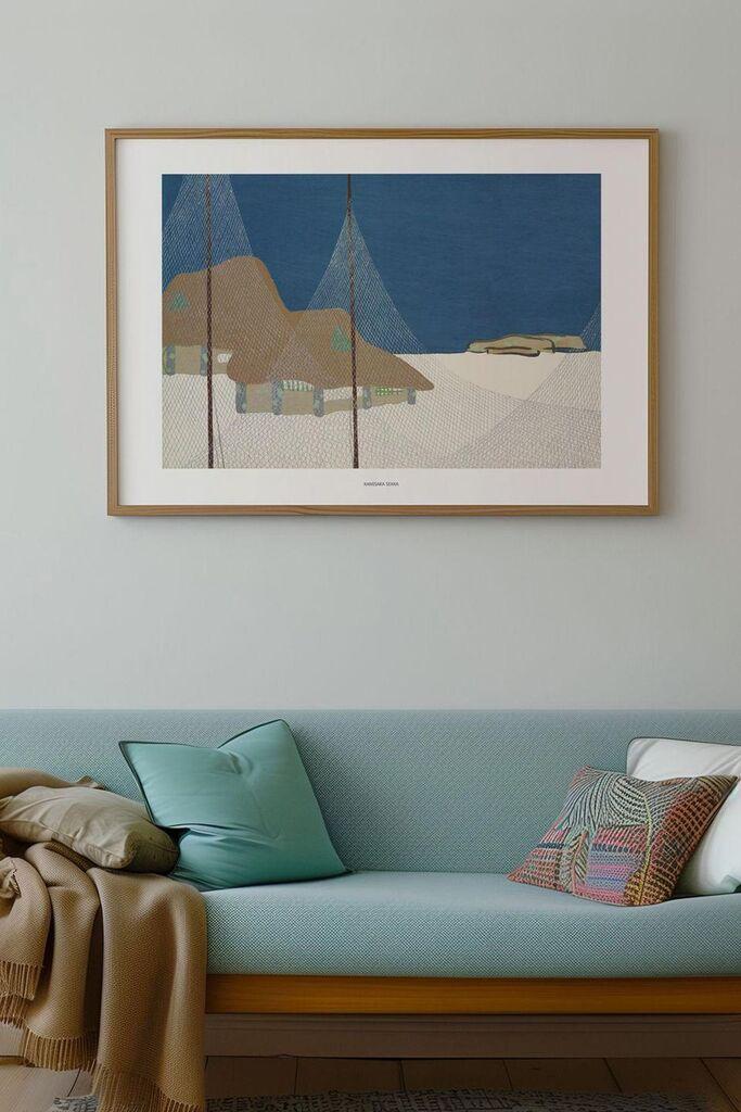 Врамена слика Wallity Lmnmdl7, 33x48 см