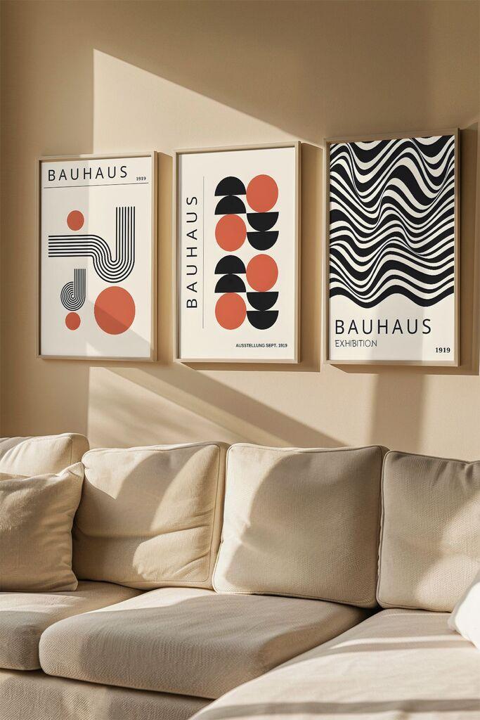 Слика во рамка Wallity Artvmodel26, 33x48 см, 3 дела