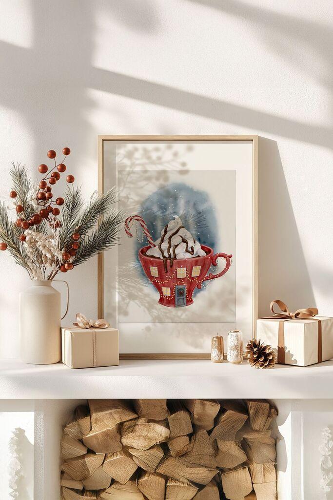 Врамена слика Wallity Nwyearsngmdl104, 33x48 см