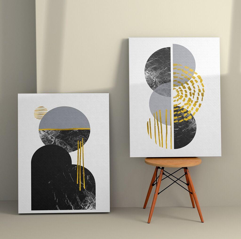 Слика Wallity 2KNV4269, 50x70 см, 2 дела