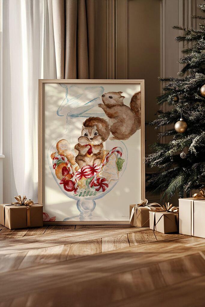 Врамена слика Wallity Nwyearsngmdl49, 33x48 см