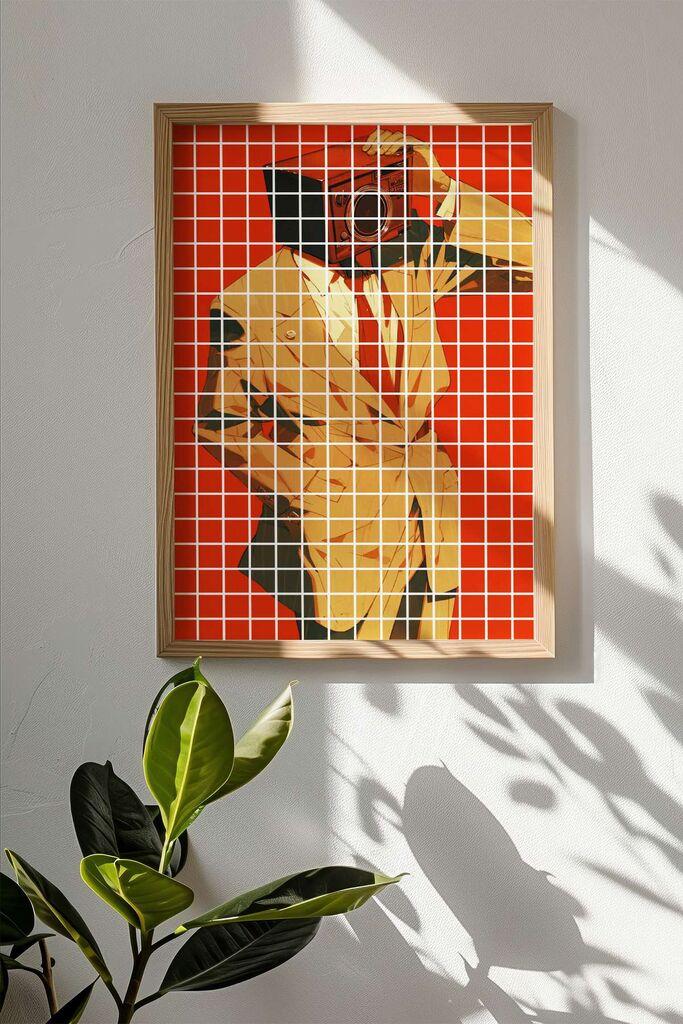 Врамена слика Wallity Popkare22, 33x48 см