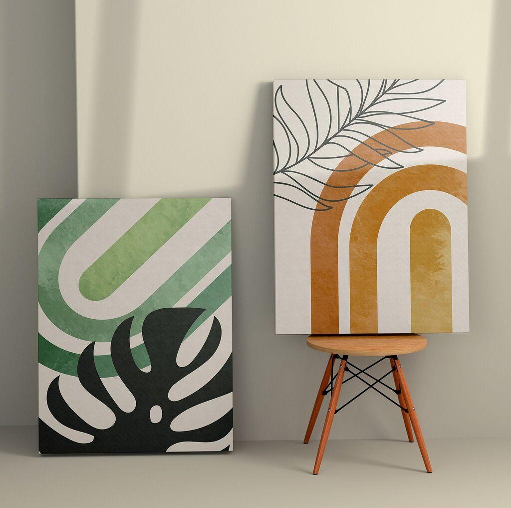 Слика Wallity 2KNV4370, 50x70 см, 2 дела