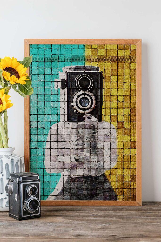 Врамена слика Wallity Popmosaic2, 33x48 см