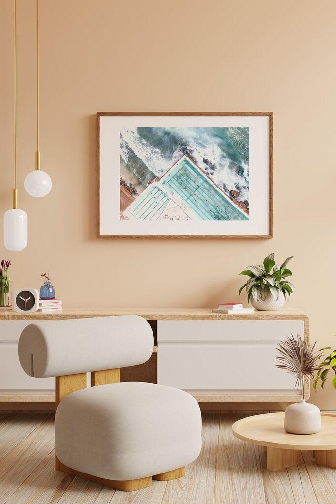 Врамена слика Wallity Lmnmdlkahve46, 33x48 см