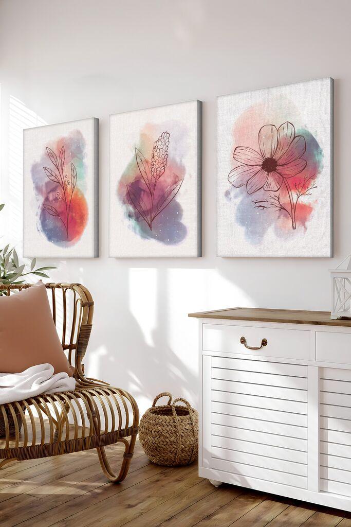 Слика Wallity 3Cnvs11, 30x40 см, 3 дела