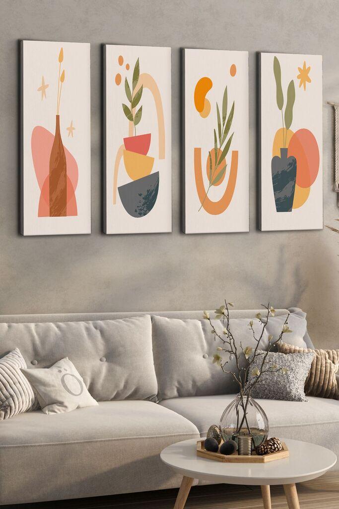 Wallity Picture Ersycnvs4Asm7, 30x90 см, 4 дела