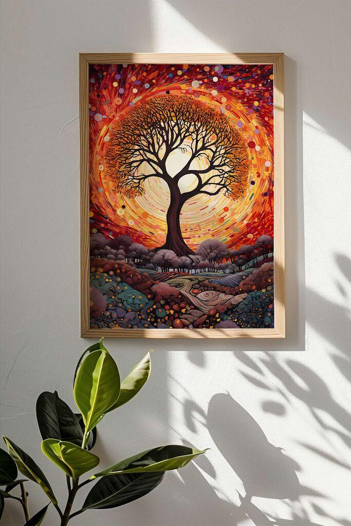 Врамена слика Wallity Mscartmdl15, 33x48 см