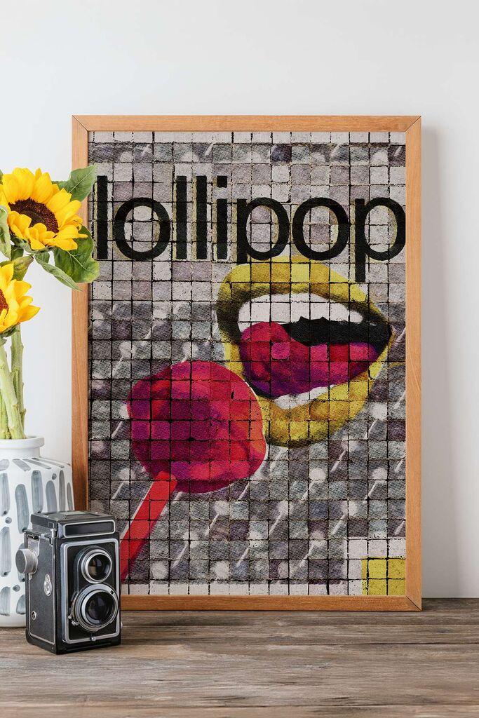 Врамена слика Wallity Popmosaic12, 33x48 см