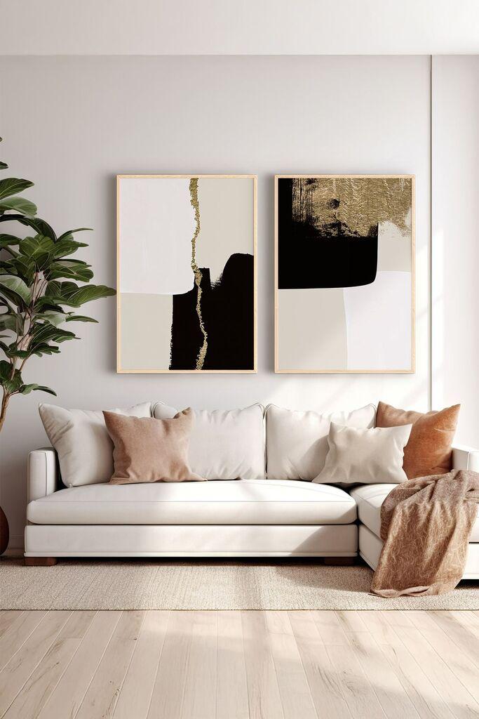 Wallity врамена слика Ersy2Limodel2, 33x48 см, 2 дела