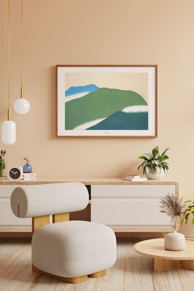 Врамена слика Wallity Lmnmdlkahve10, 33x48 см