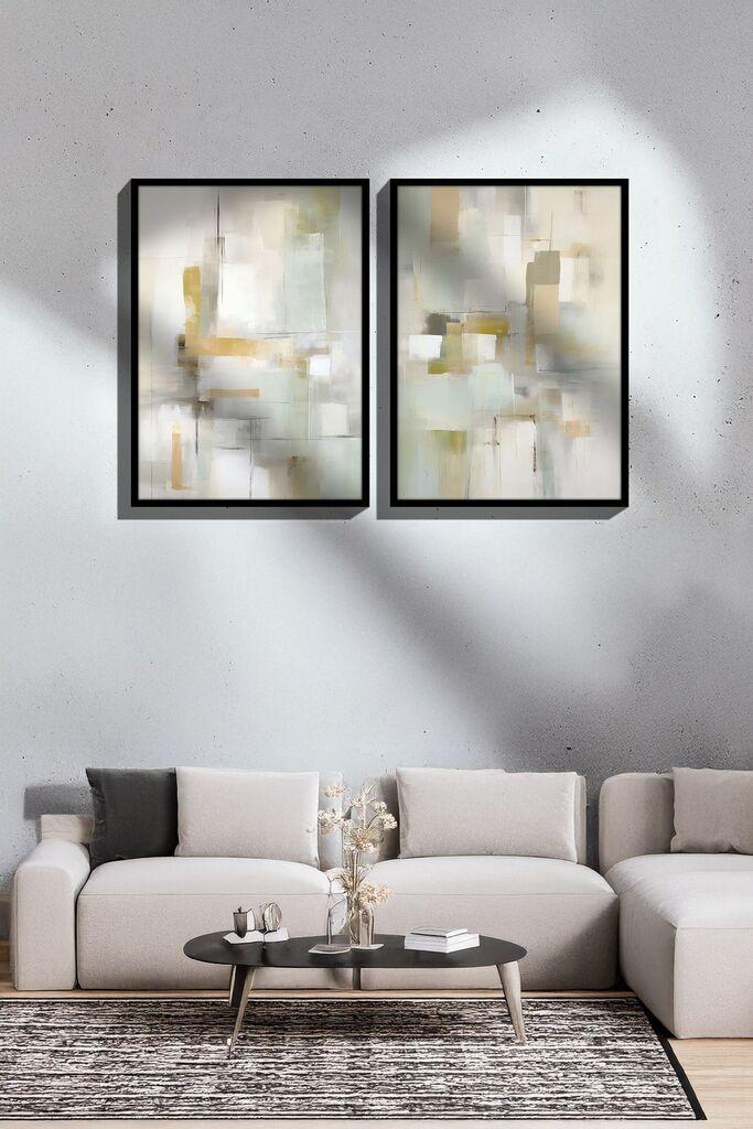 Wallity врамена слика Ersy2Limodel34, 33x48 см, 2 дела