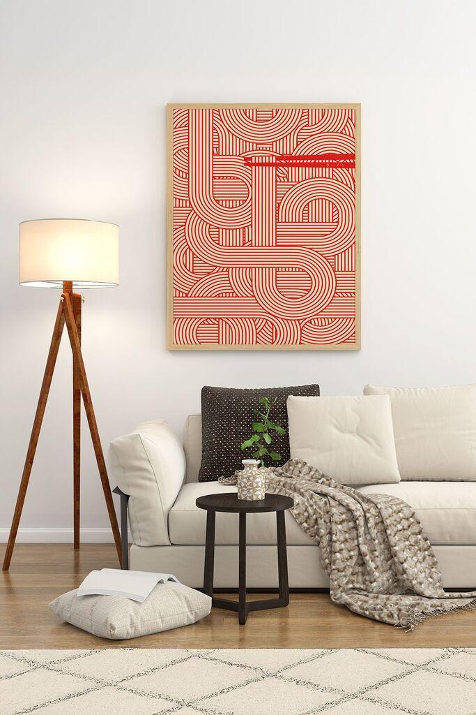 Врамена слика Wallity Lmnmdl13, 33x48 см