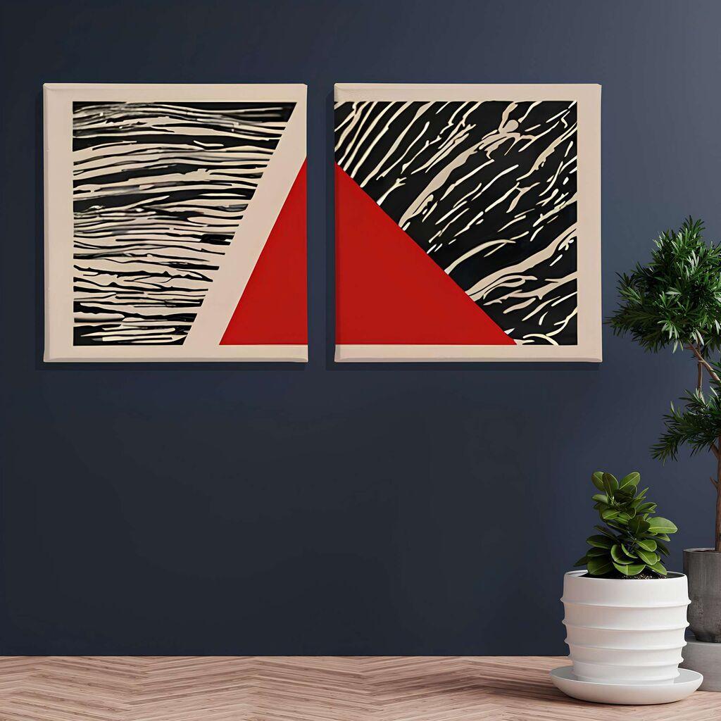 Слика Wallity ASR_CNV2-18, 30x30 см, 2 дела