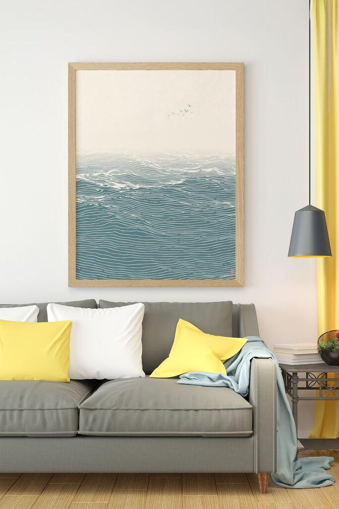 Врамена слика Wallity Lmnmdl5, 33x48 см