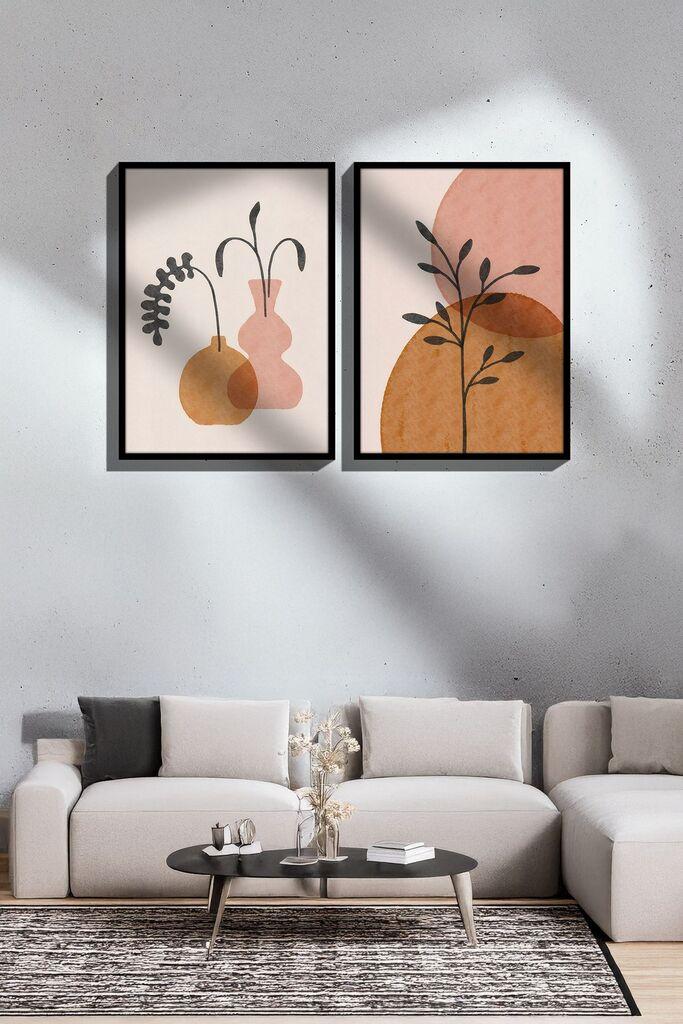 Wallity врамена слика Ersy2Limodel38, 33x48 см, 2 дела