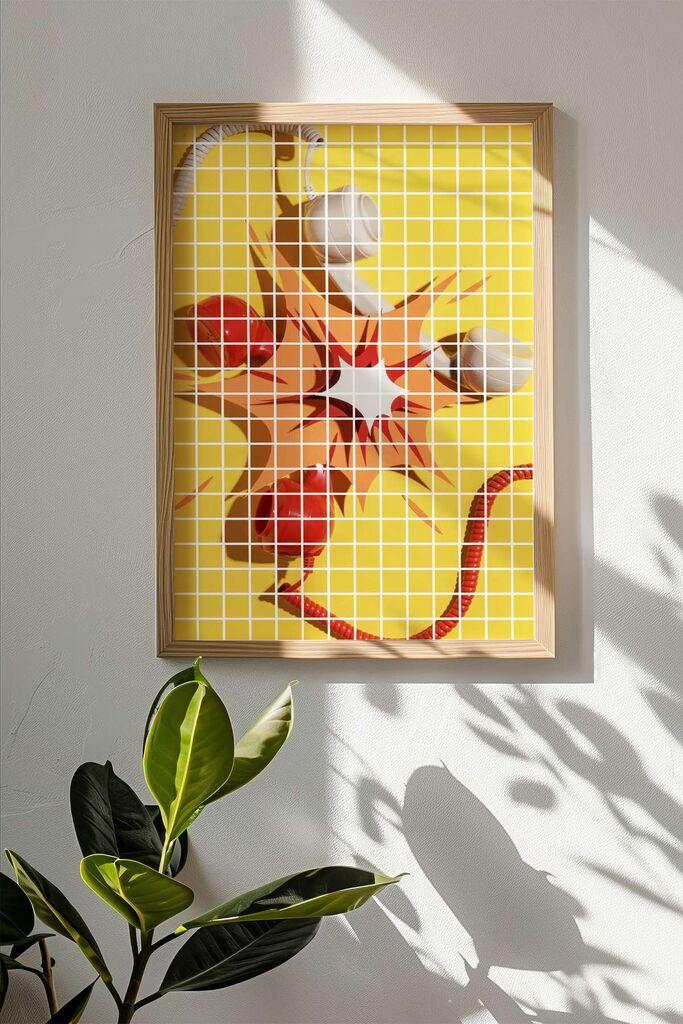 Врамена слика Wallity Popkare27, 33x48 см