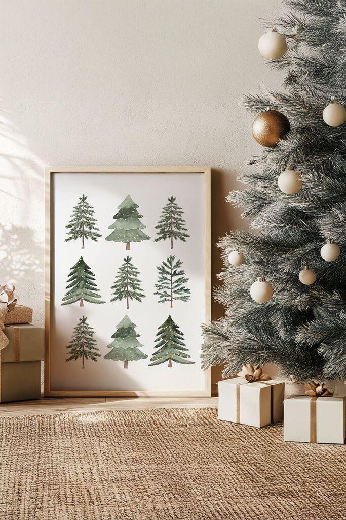 Врамена слика Wallity Nwyearsngmdl47, 33x48 см