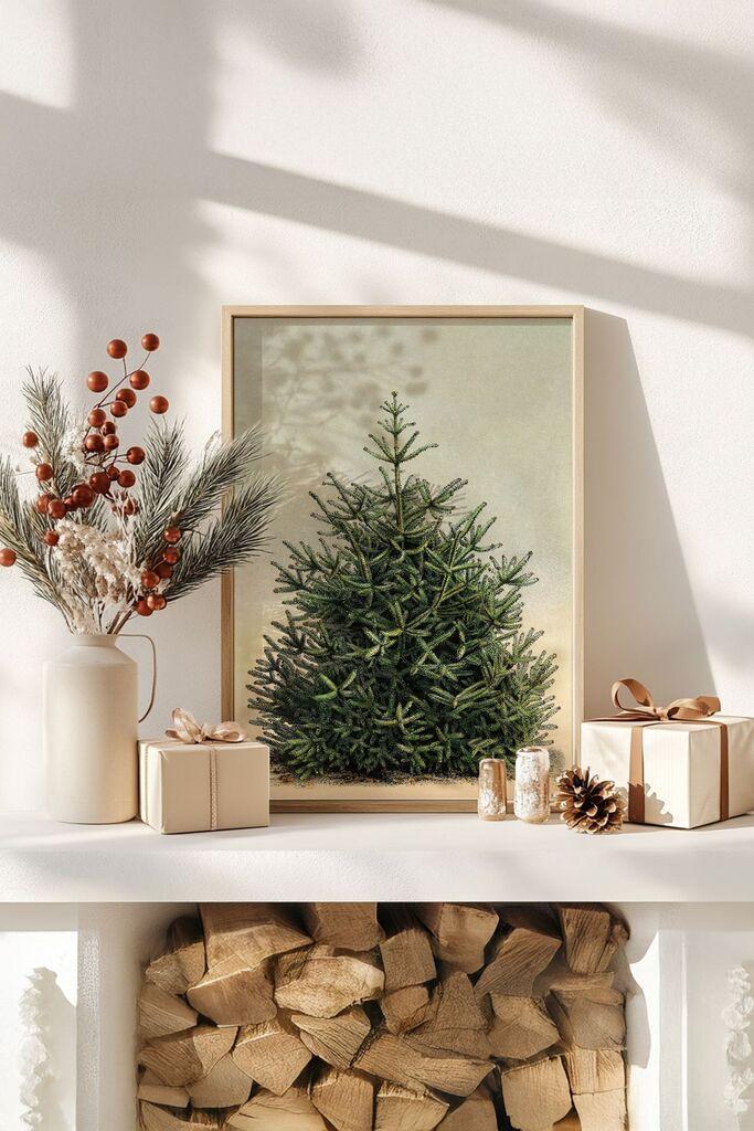 Врамена слика Wallity Nwyearsngmdl64, 33x48 см