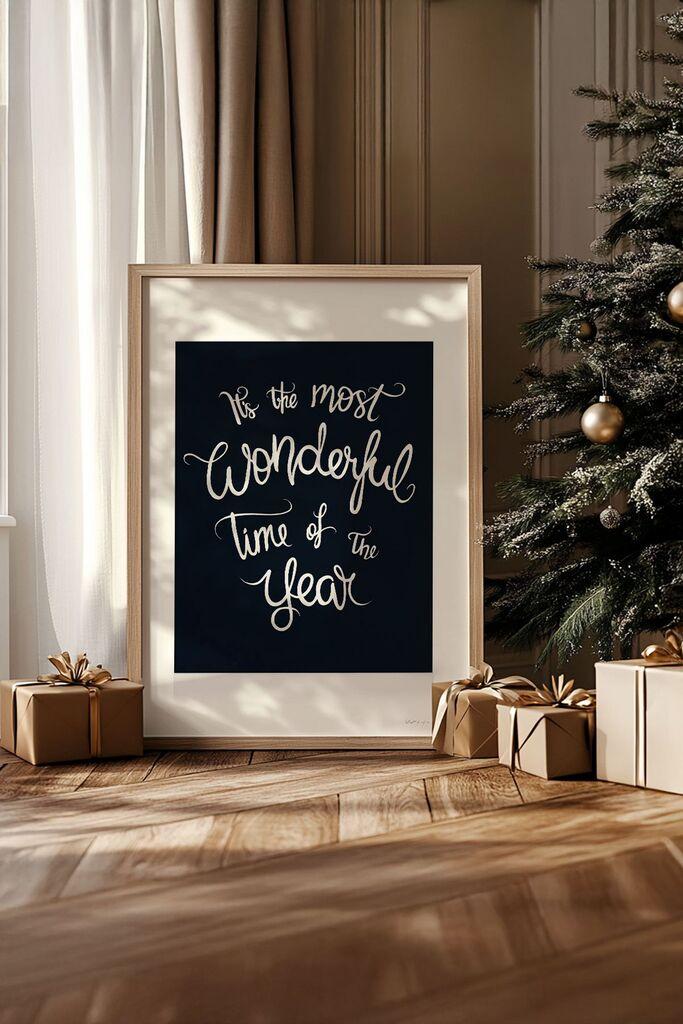 Врамена слика Wallity Nwyearsngmdl109, 33x48 см