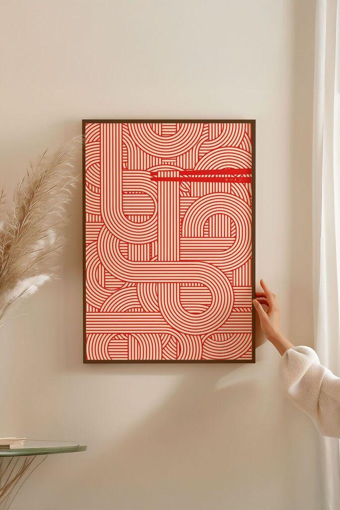 Врамена слика Wallity Lmnmdlkahve13, 33x48 см