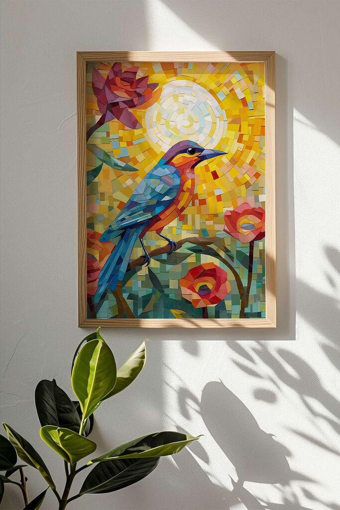 Врамена слика Wallity Mscartmdl22, 33x48 см