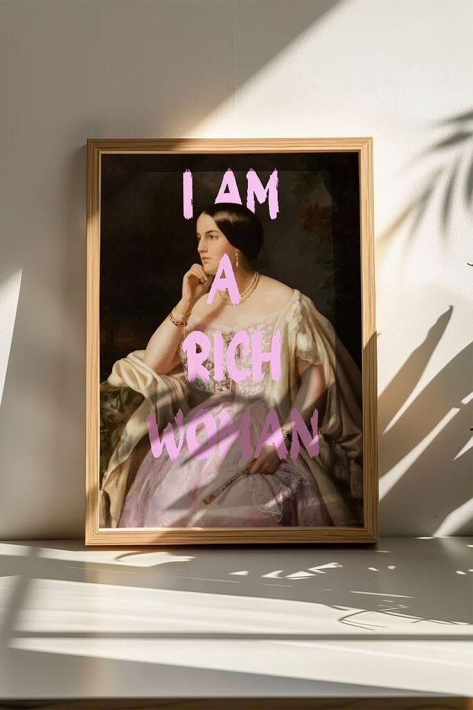 Слика во рамка Wallity Artsmdftek31, 50x70 см