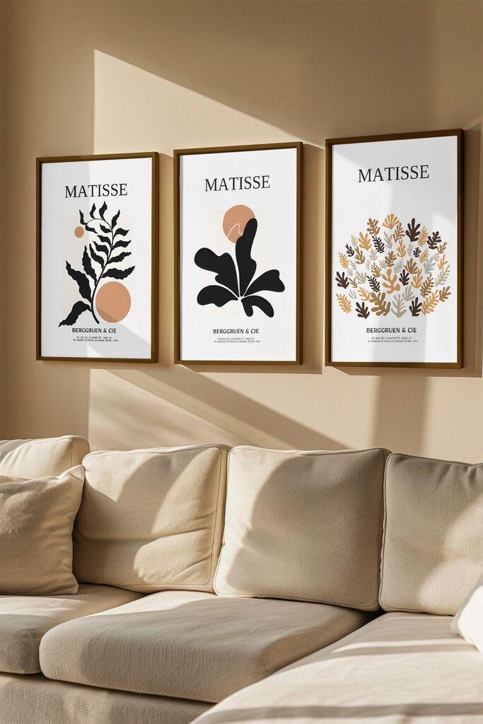 Слика во рамка Wallity Artvmodel25, 33x48 см, 3 дела