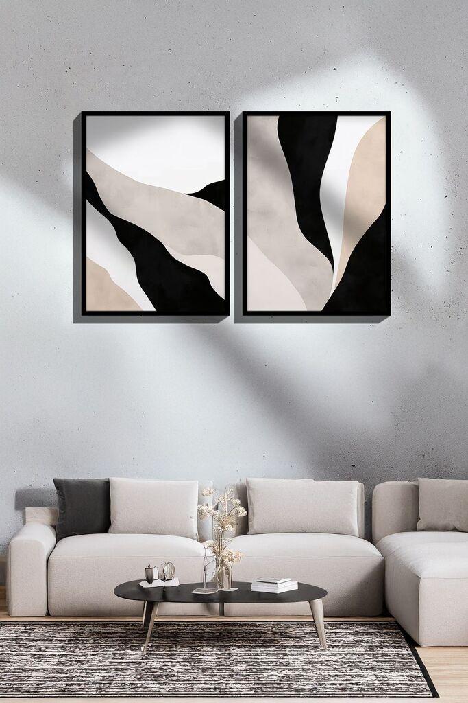 Wallity врамена слика Ersy2Limodel42, 33x48 см, 2 дела