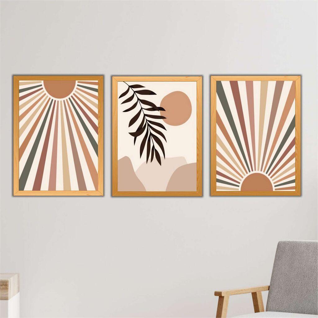 Wallity Picture Mdf-00101, 40x90 см, 3 дела