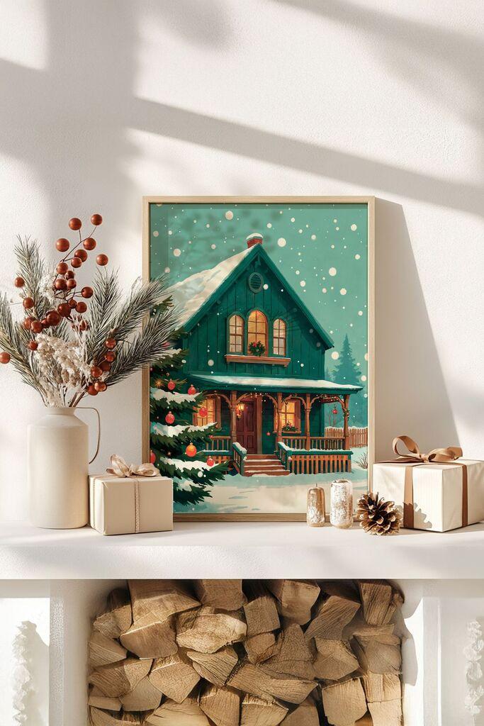 Врамена слика Wallity Nwyearsngmdl7, 33x48 см